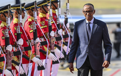 Presiden Rwanda tiba di Bali