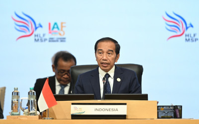 Opening HLF MSP and IAF 2024, President Joko Widodo Calls for Global Solidarity