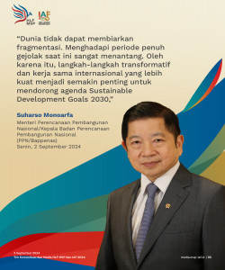 Indonesia Dorong Langkah Transformatif Wujudkan SDGs 2030