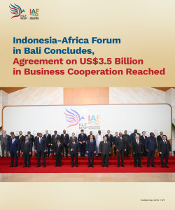 Indonesia-Africa Forum in Bali Concludes, Agreement on US$3.5 Billion in Business Cooperation Reached