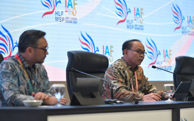 HLF MSP and IAF 2024 Indonesia's Diplomacy Legacy, Minister Says