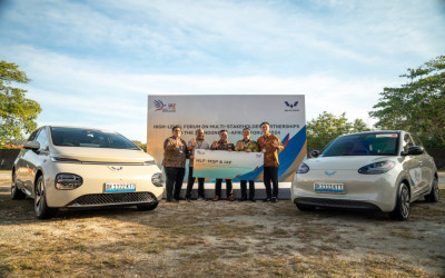 Kendaraan Listrik Ini Jadi Official Car Partner HLF-MSP dan IAF 2024