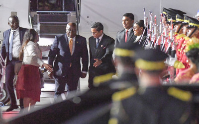 Presiden Ghana tiba di Bali