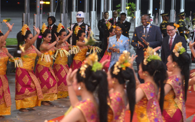 Perdana Menteri Eswatini tiba di Bali