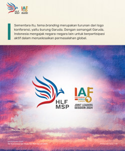 Desain Venue HLF MSP dan IAF 2024 Bertema Garuda dan SDGs